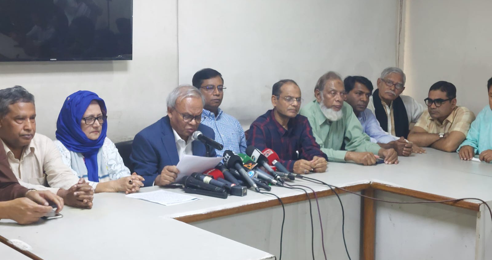 বিএনপির প্রেস ব্রিফিং অনুষ্ঠিত